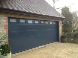 grey sectional garage door repair