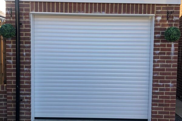 Insulated Roller door supplied and fitted in Ashington