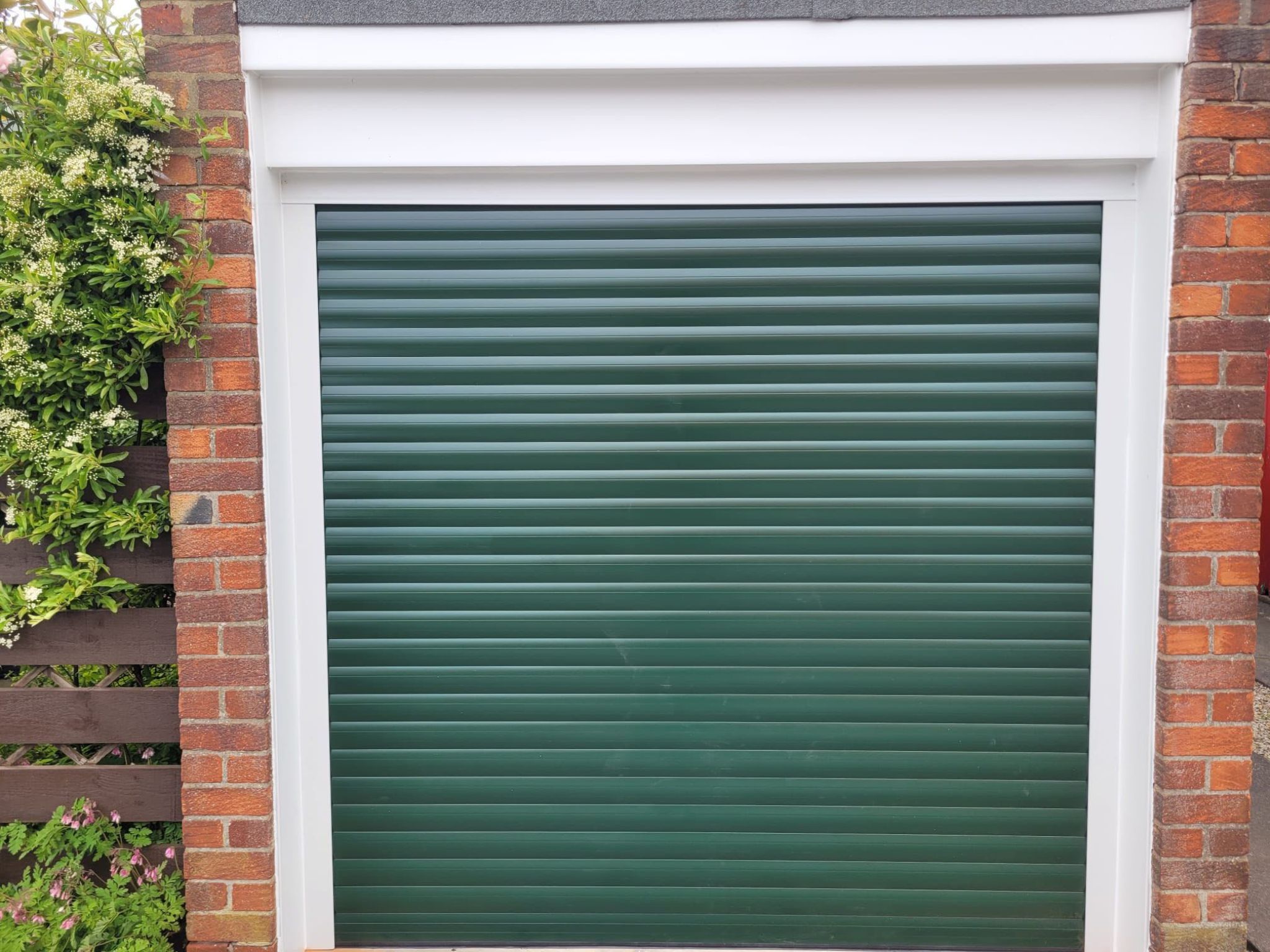 Electric roller garage doors Newcastle
